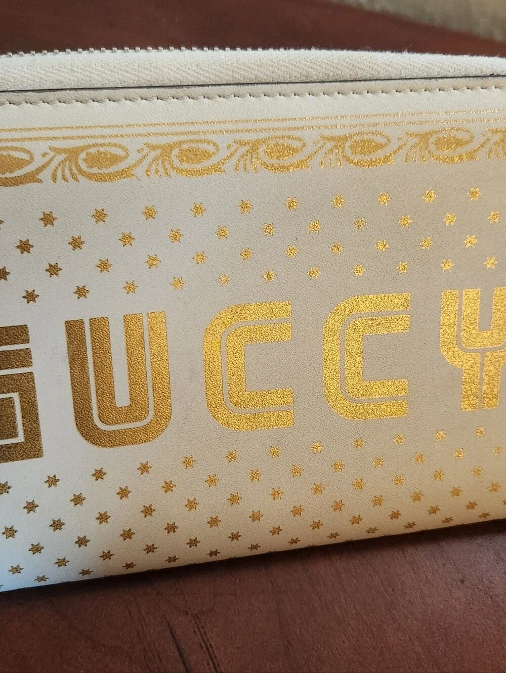 Gucci GUCCY Sega Star Zippered Wallet